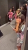 满脸的不可思议！名场面：小姑娘看到梅西的反应！